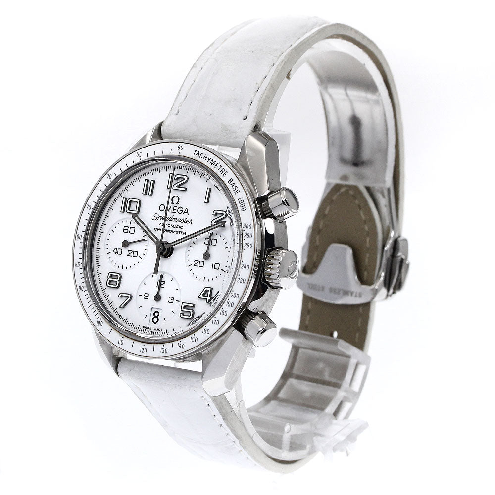 OMEGA 324.33.38.40.04.001 Speedmaster Date Chronograph Automatic Women's Watch with Warranty Card