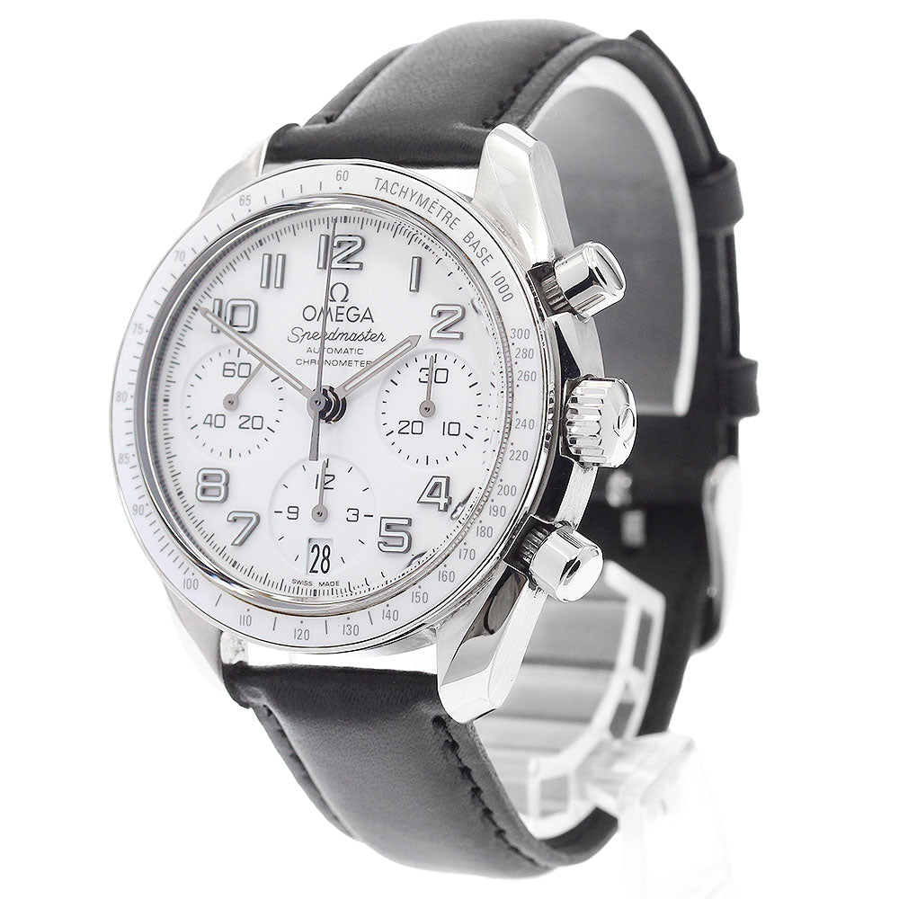 OMEGA 324.33.38.40.04.001 Speedmaster Date Chronograph Automatic Ladies' Watch (Good Condition)