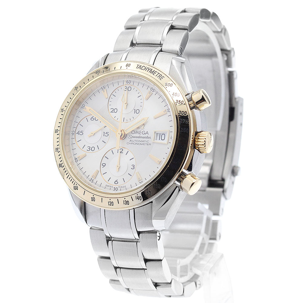 OMEGA 323.21.40.40.02.001 Speedmaster Date Chronograph Automatic Men's Watch (Good Condition)