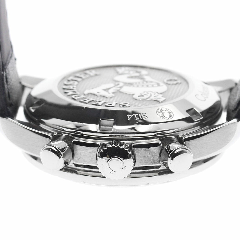 OMEGA 324.32.38.50.02.001 Speedmaster 38 Co-Axial Chronograph Automatic Men's Watch Excellent Condition with Warranty.