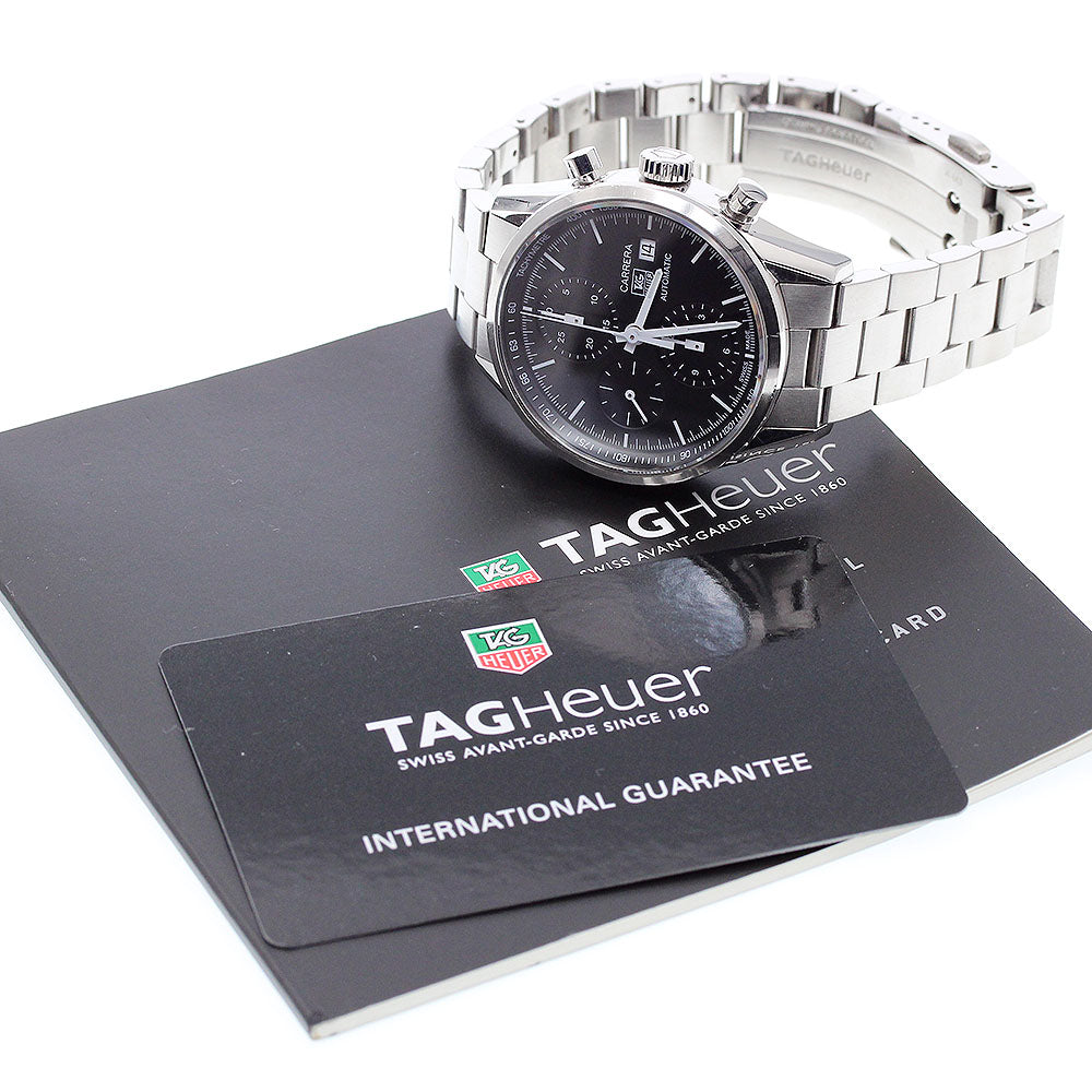 TAG Heuer CAR2210.BA0721 Carrera Chronograph Automatic Men's Watch with Warranty