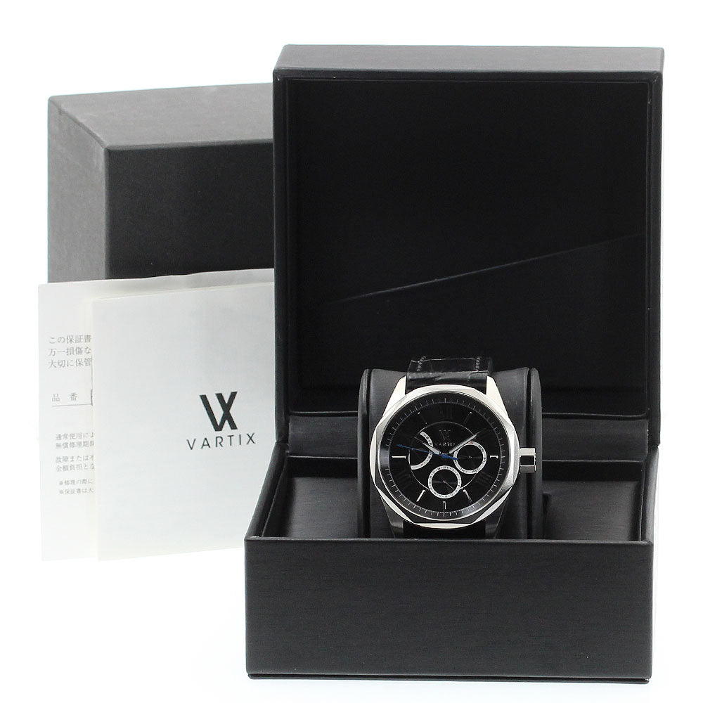 VARTIX PR01 Alive Day-Date Power Reserve Automatic Men's Watch Excellent Condition with Box and Warranty Card