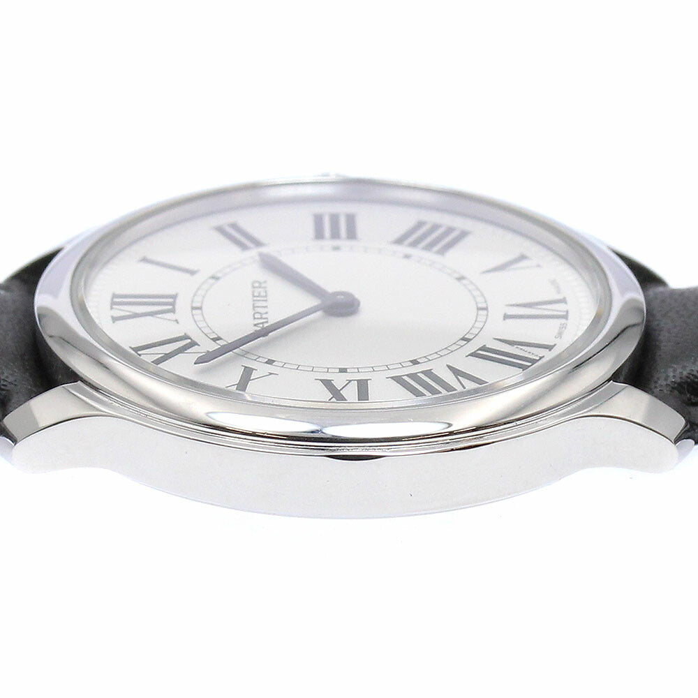 CARTIER WSRN0031 Ronde Must de 36mm Quartz Boys' Watch Excellent Condition with Warranty.