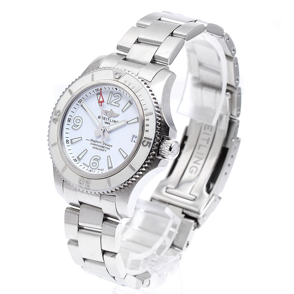 BREITLING A17316 Superocean II 36 Date Automatic Boys' Watch with Warranty