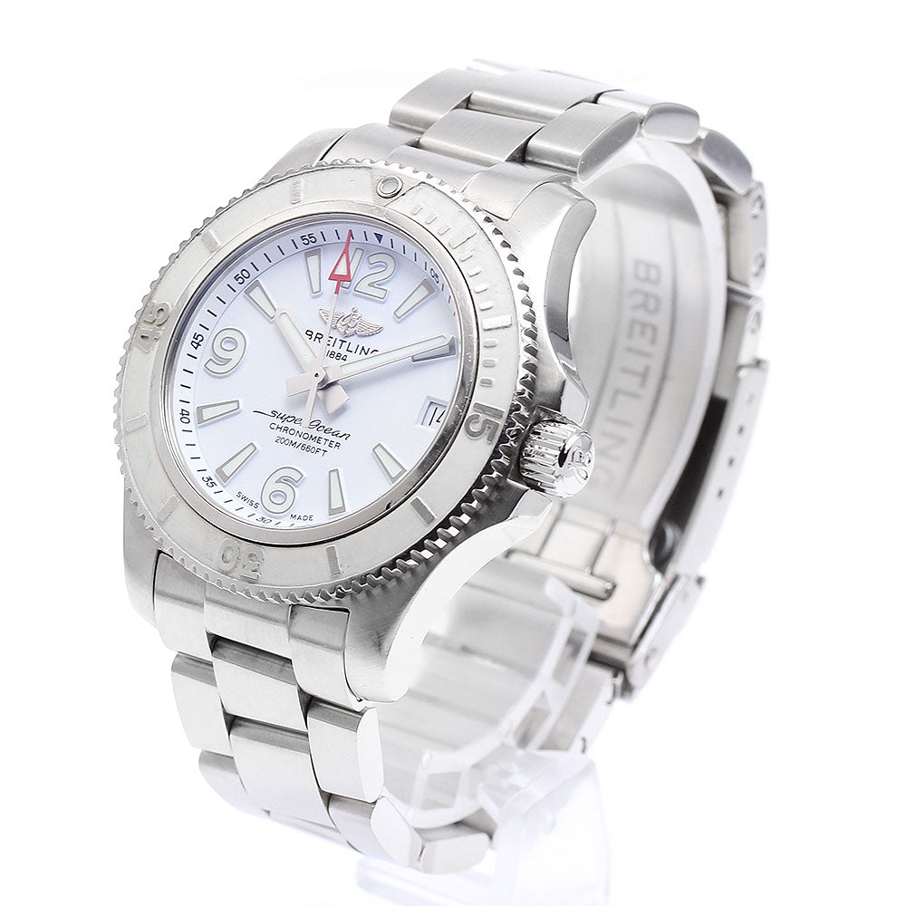 BREITLING A17316 Superocean 36 Date Automatic Boys' Watch with Warranty