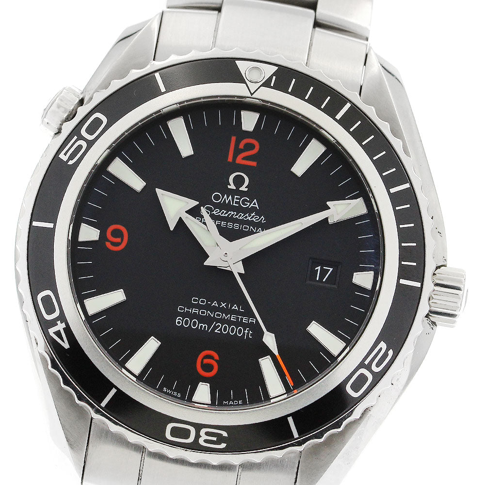 OMEGA 2200.51 Seamaster Planet Ocean Date Co-Axial Automatic Men's Watch Excellent Condition with Warranty.