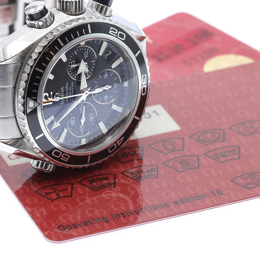 OMEGA 222.30.38.50.01.001 Seamaster Planet Ocean 600M Chronograph Automatic Boys' Watch with Warranty