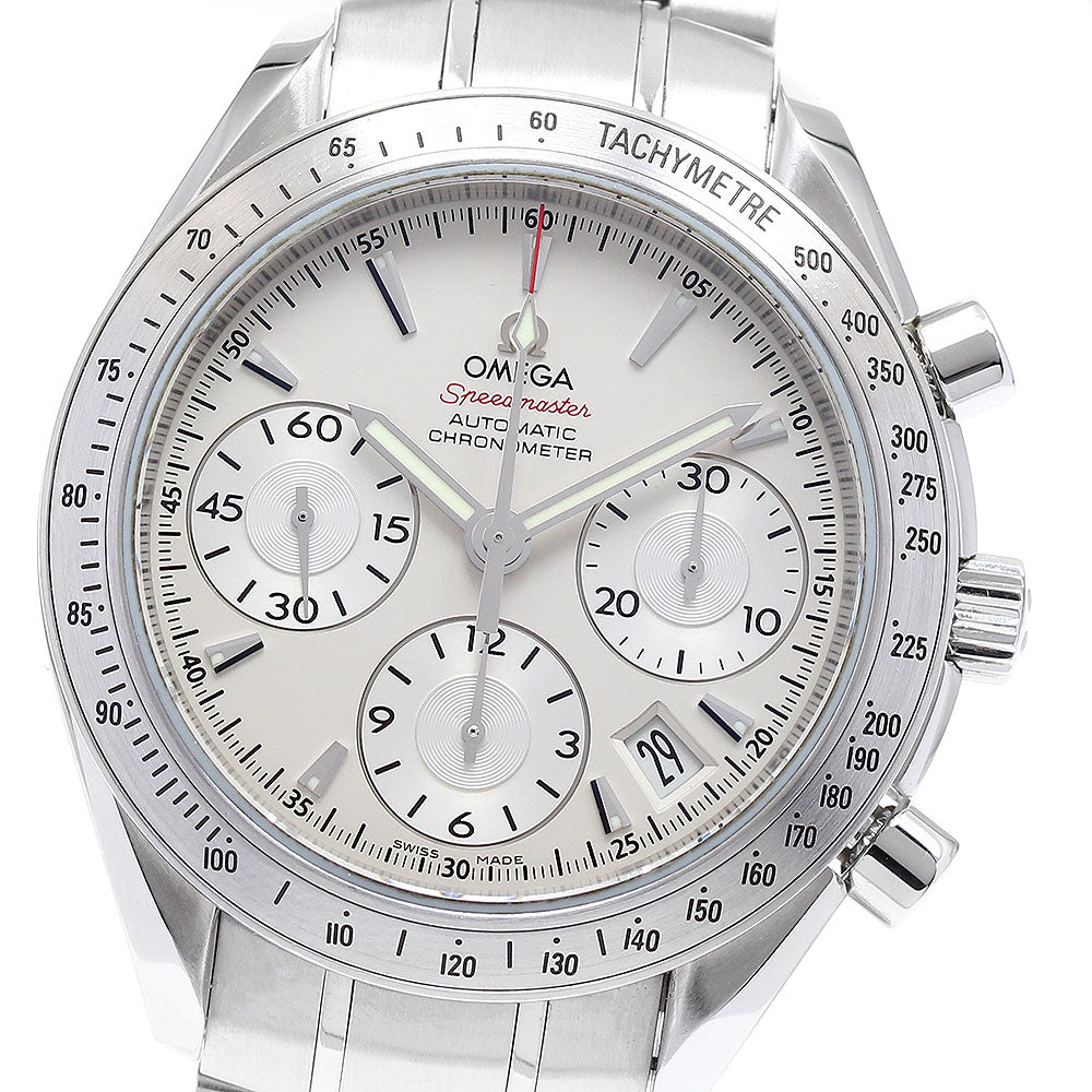 OMEGA 323.10.40.40.02.001 Speedmaster Date Chronograph Automatic Men's Watch (Good Condition)