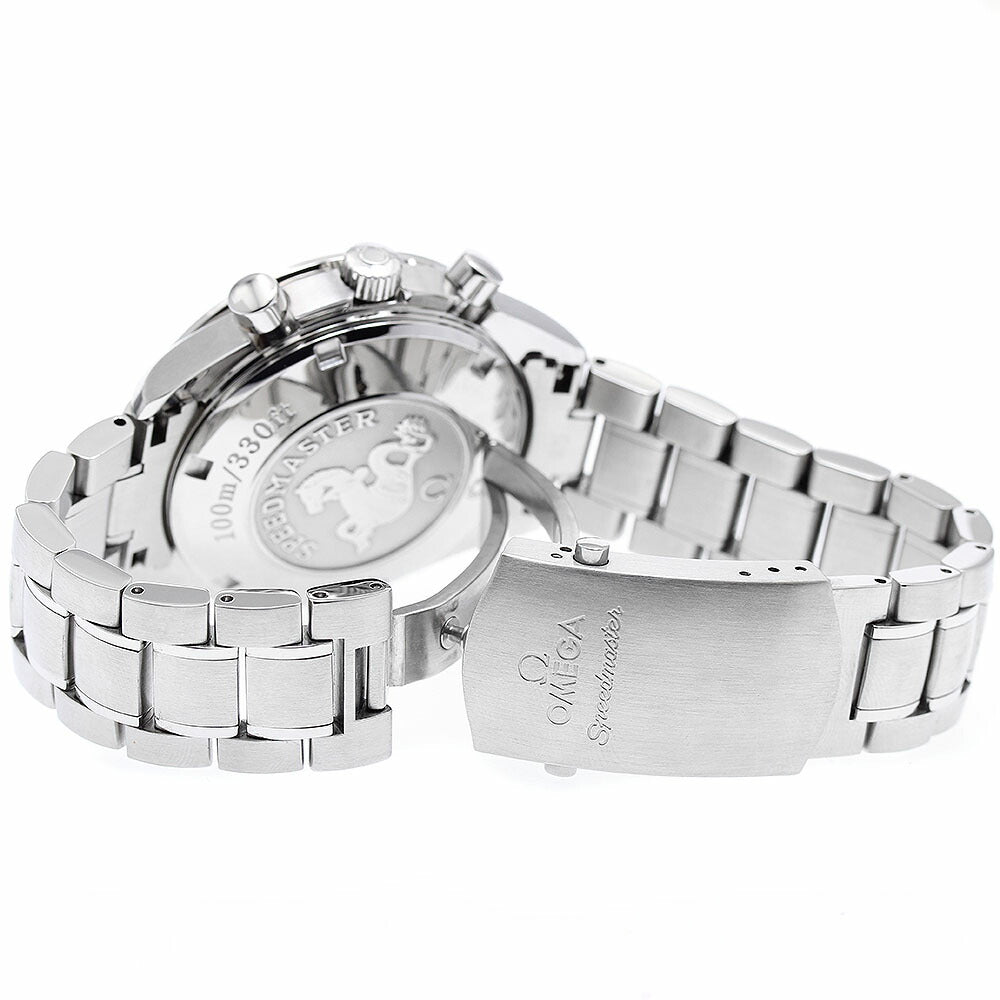OMEGA 323.10.40.40.02.001 Speedmaster Date Chronograph Automatic Men's Watch (Good Condition)