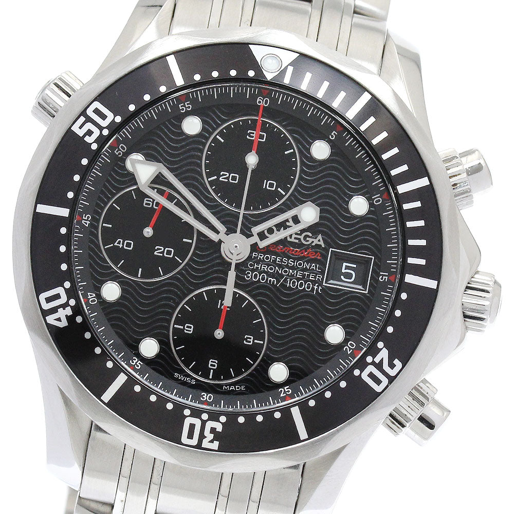 OMEGA 213.30.42.40.01.001 Seamaster Pro Diver's 300M Date Chronograph Automatic Men's Watch Excellent Condition with Warranty.