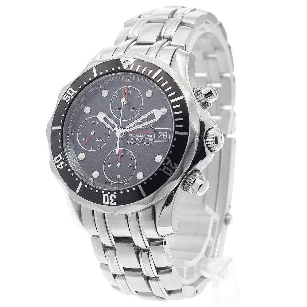 OMEGA 213.30.42.40.01.001 Seamaster Pro Diver's 300M Date Chronograph Automatic Men's Watch with Warranty