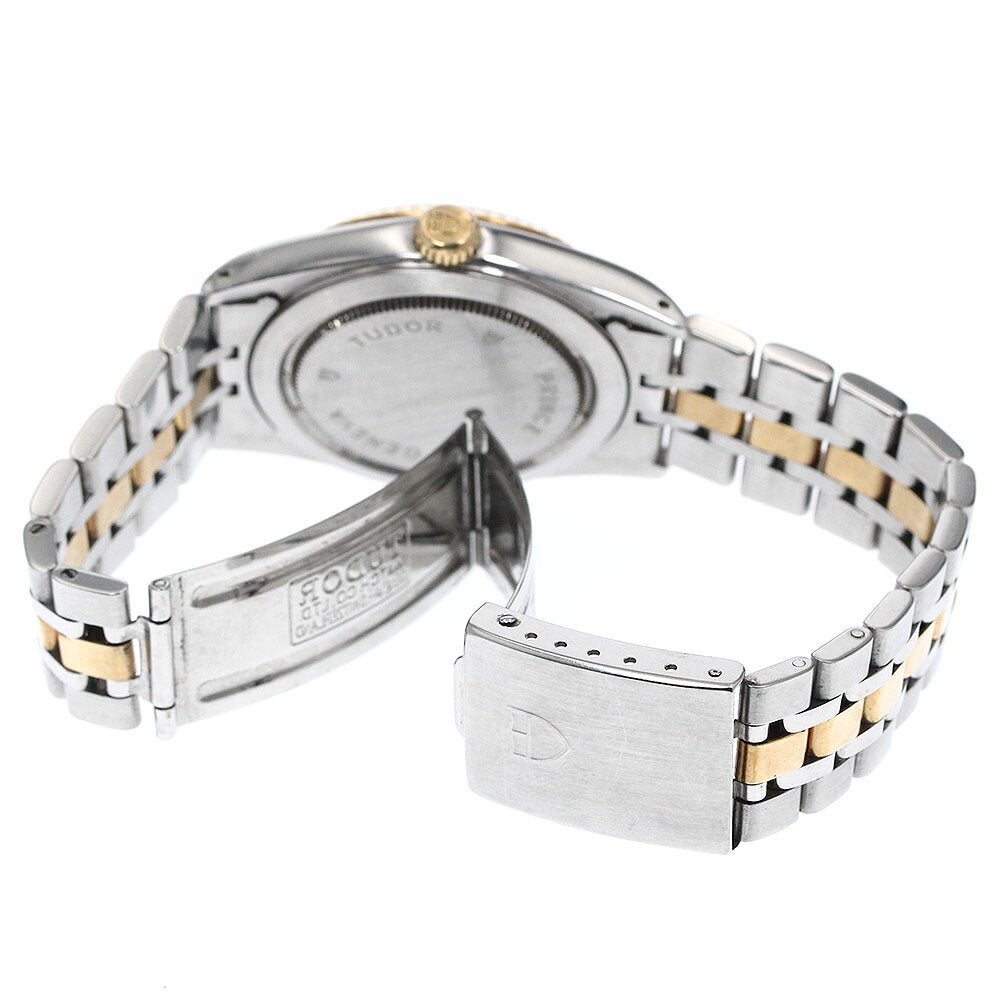 TUDOR 76213 Prince Date-Day YG Combination 5P Diamond Automatic Men's Watch