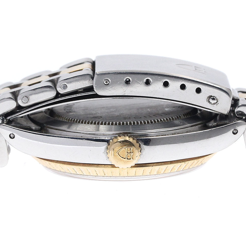 TUDOR 76213 Prince Date-Day YG Combination 5P Diamond Automatic Men's Watch