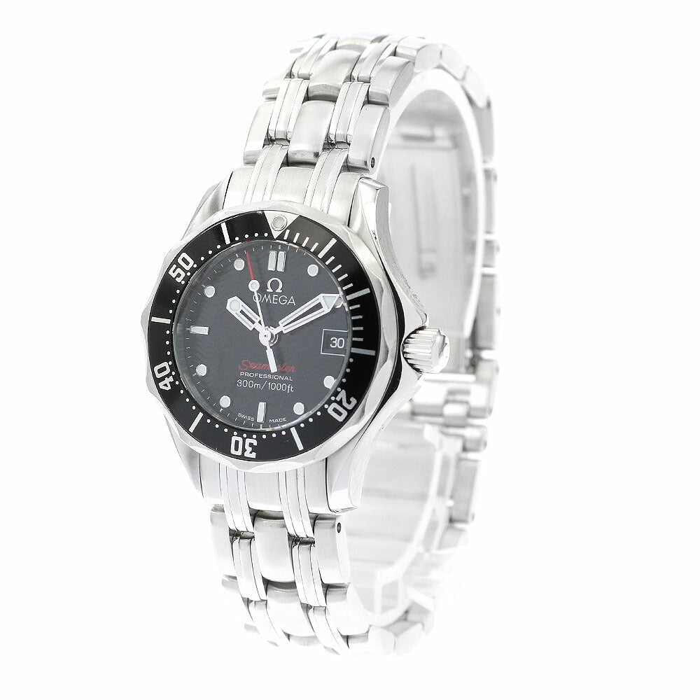 OMEGA 212.30.28.61.01.001 Seamaster 300 Date Quartz Ladies Watch with Warranty Card