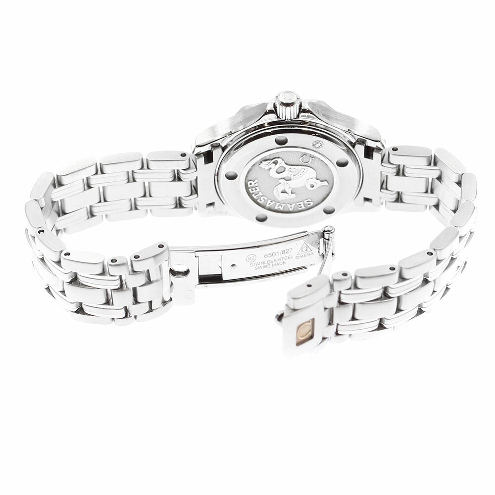 OMEGA 212.30.28.61.01.001 Seamaster 300 Date Quartz Ladies Watch with Warranty Card