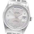 TUDOR 76214 Prince Date-Day 10P Diamond WG Bezel Automatic Men's Watch