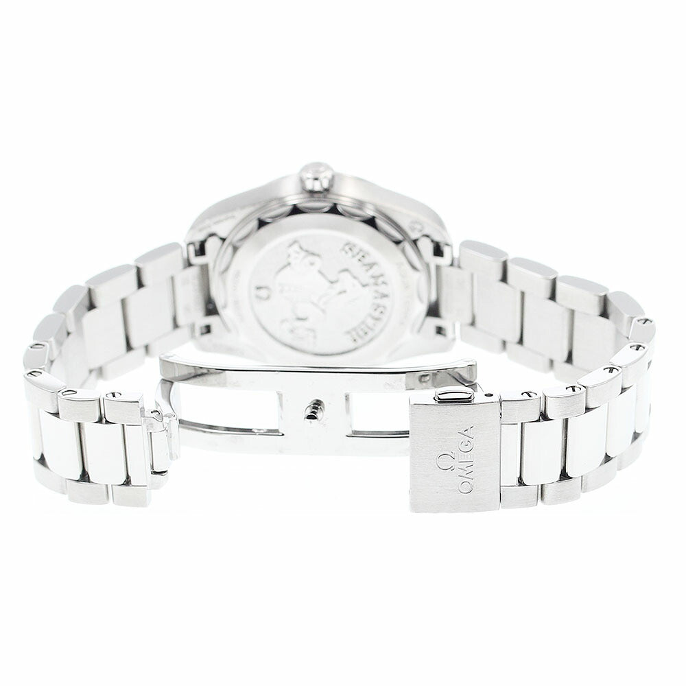OMEGA 220.10.28.60.54.001 Seamaster Aqua Terra 4P Diamond Quartz Ladies Watch with Warranty
