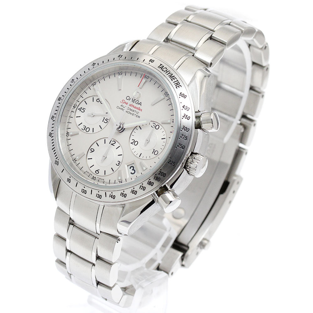 OMEGA 323.10.40.40.02.001 Speedmaster Date Chronograph Automatic Men's Watch Excellent Condition with Warranty.