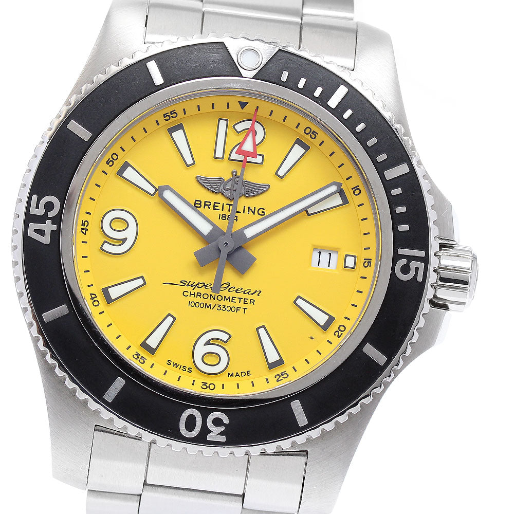 BREITLING A17367 Superocean Date Automatic Men's Watch Excellent Condition with Warranty.