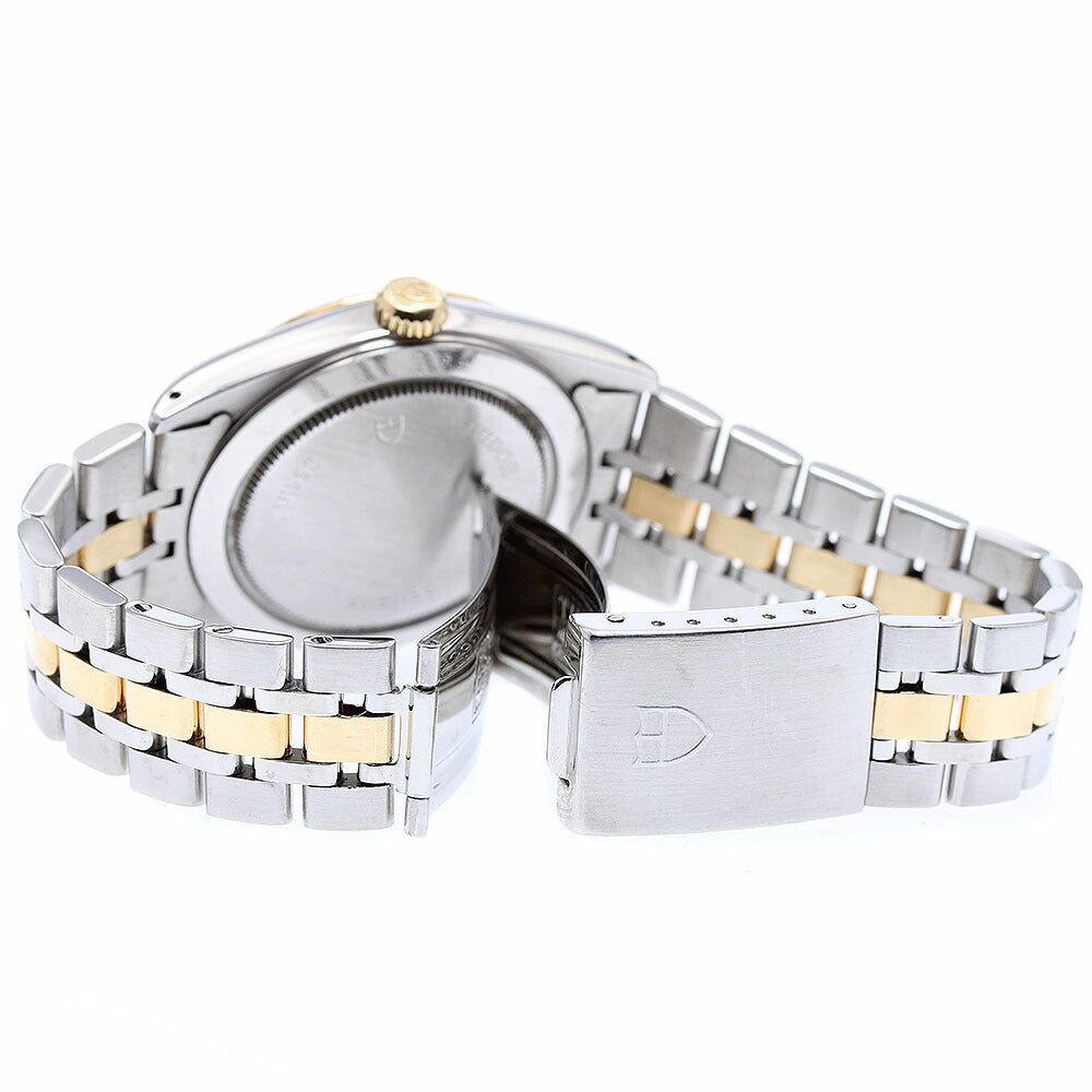 TUDOR 76213 Prince Date-Day YG Combination 5P Diamond Automatic Men's Watch