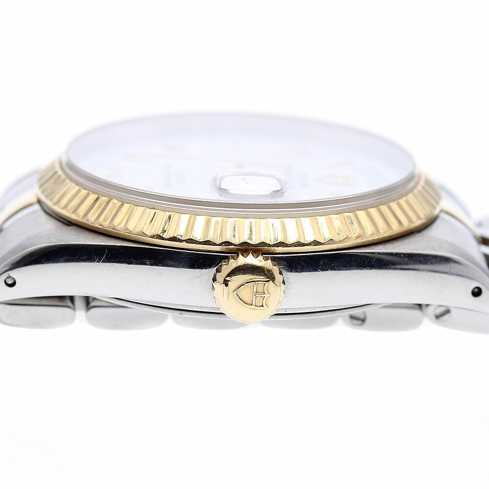 TUDOR 76213 Prince Date-Day YG Combination 5P Diamond Automatic Men's Watch