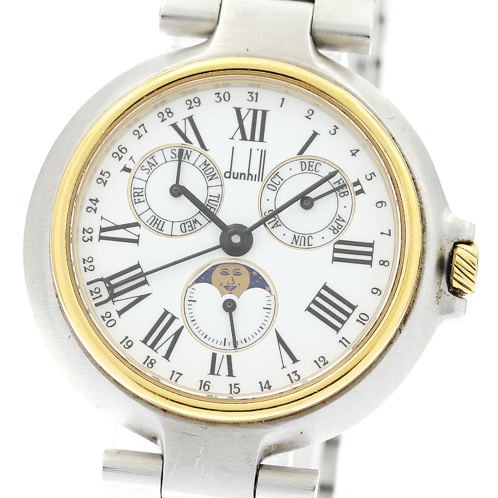 Dunhill DQ8669 Millennium Triple Calendar Moon Phase Quartz Boys' Watch (with box)