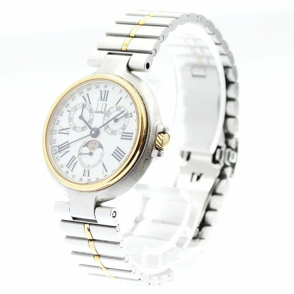 Dunhill DQ8669 Millennium Triple Calendar Moon Phase Quartz Boys' Watch (with box)