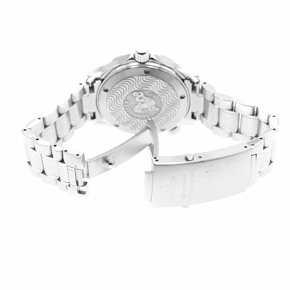 OMEGA 2262.50 Seamaster 300 Professional Date Quartz Boys' Watch with Warranty Card