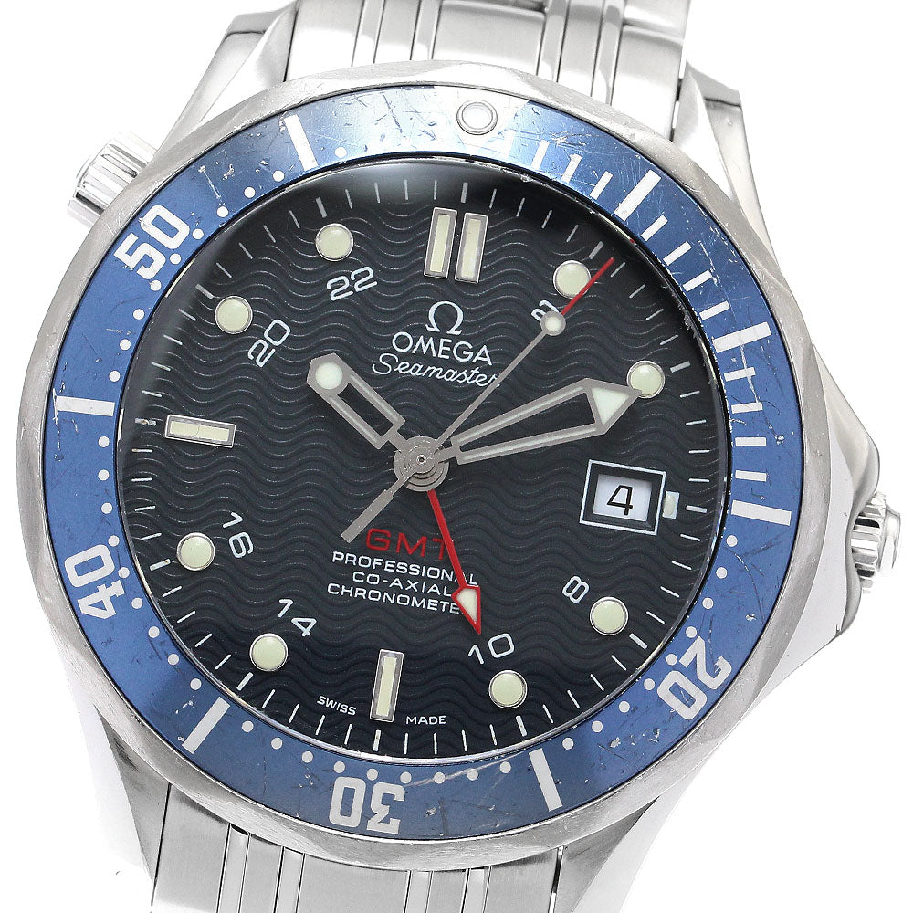 OMEGA 2535.80 Seamaster Diver 300 GMT Co-Axial Automatic Men's Watch