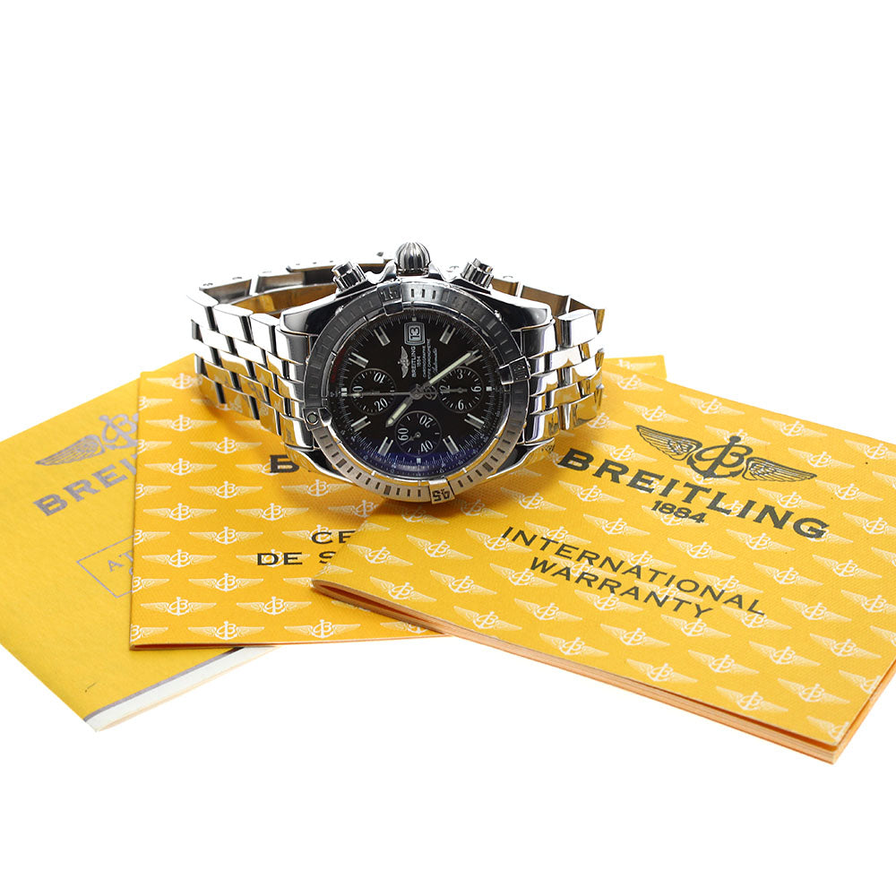 BREITLING A13356 Chronomat Evolution Automatic Men's Watch with Warranty