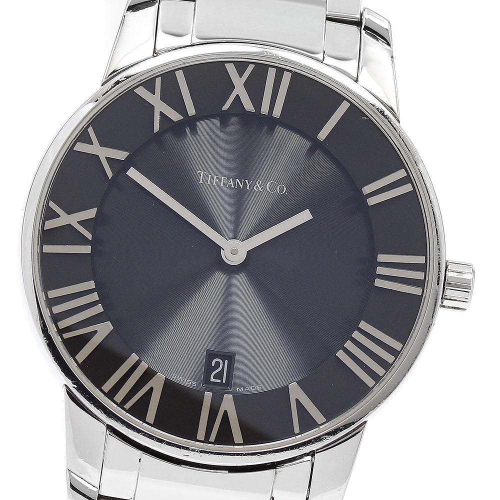 TIFFANY&Co. Z1800.11.10A10A00A Atlas Dome Date Quartz Men's Watch