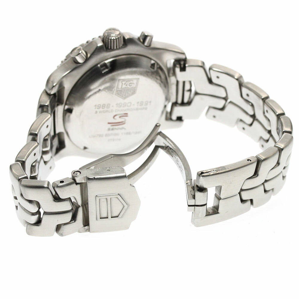 TAG Heuer CT2114.BA0550 Link Ayrton Senna Limited Edition Automatic Men's Watch with Warranty