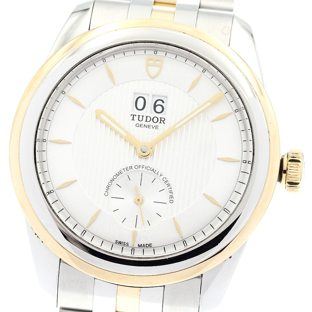 TUDOR 57103 Glamour Double Date Automatic Men's Watch with Warranty