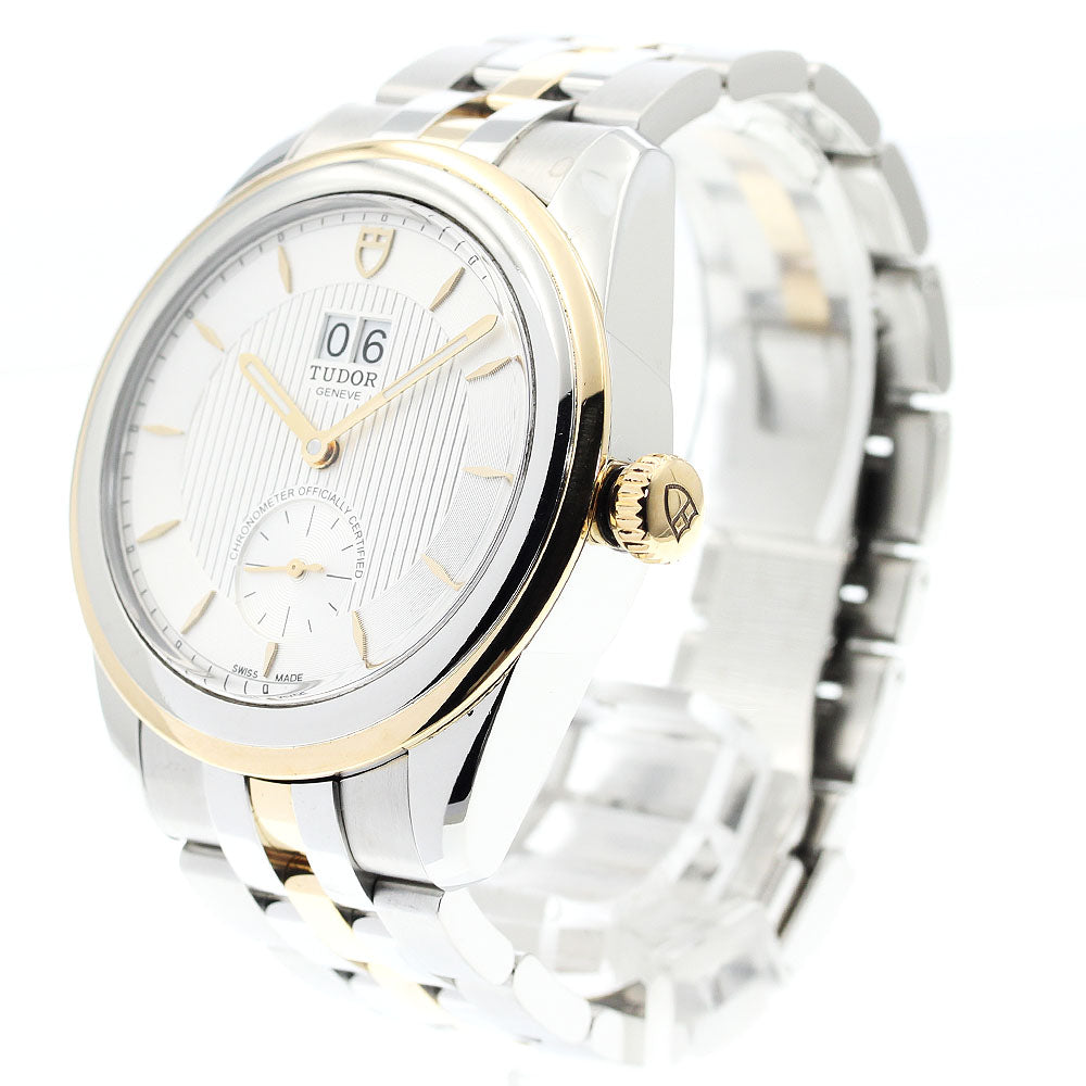 TUDOR 57103 Glamour Double Date Automatic Men's Watch with Warranty