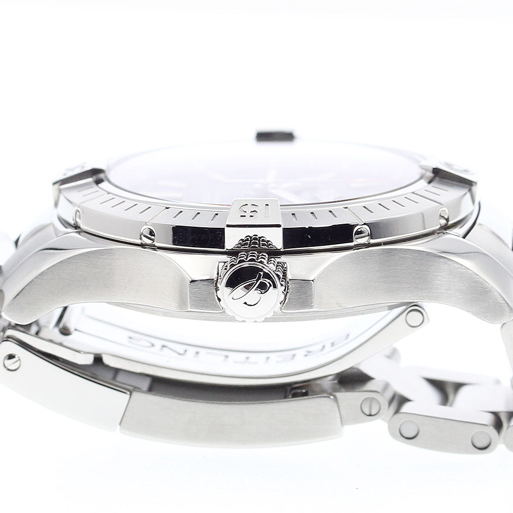 BREITLING A17318 Avenger Automatic 43 Date Automatic Men's Watch Excellent Condition with Box and Warranty Card