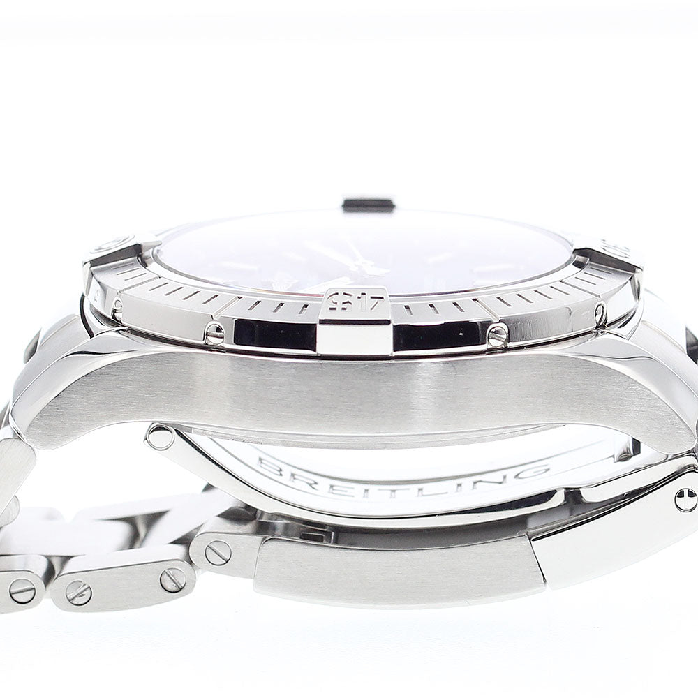 BREITLING A17318 Avenger Automatic 43 Date Automatic Men's Watch Excellent Condition with Box and Warranty Card