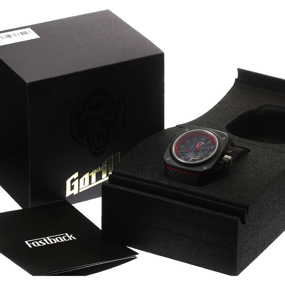 Gorilla FBY13.0 Fastback GT Spectre Automatic Men's Watch Excellent Condition with Box and Warranty Card