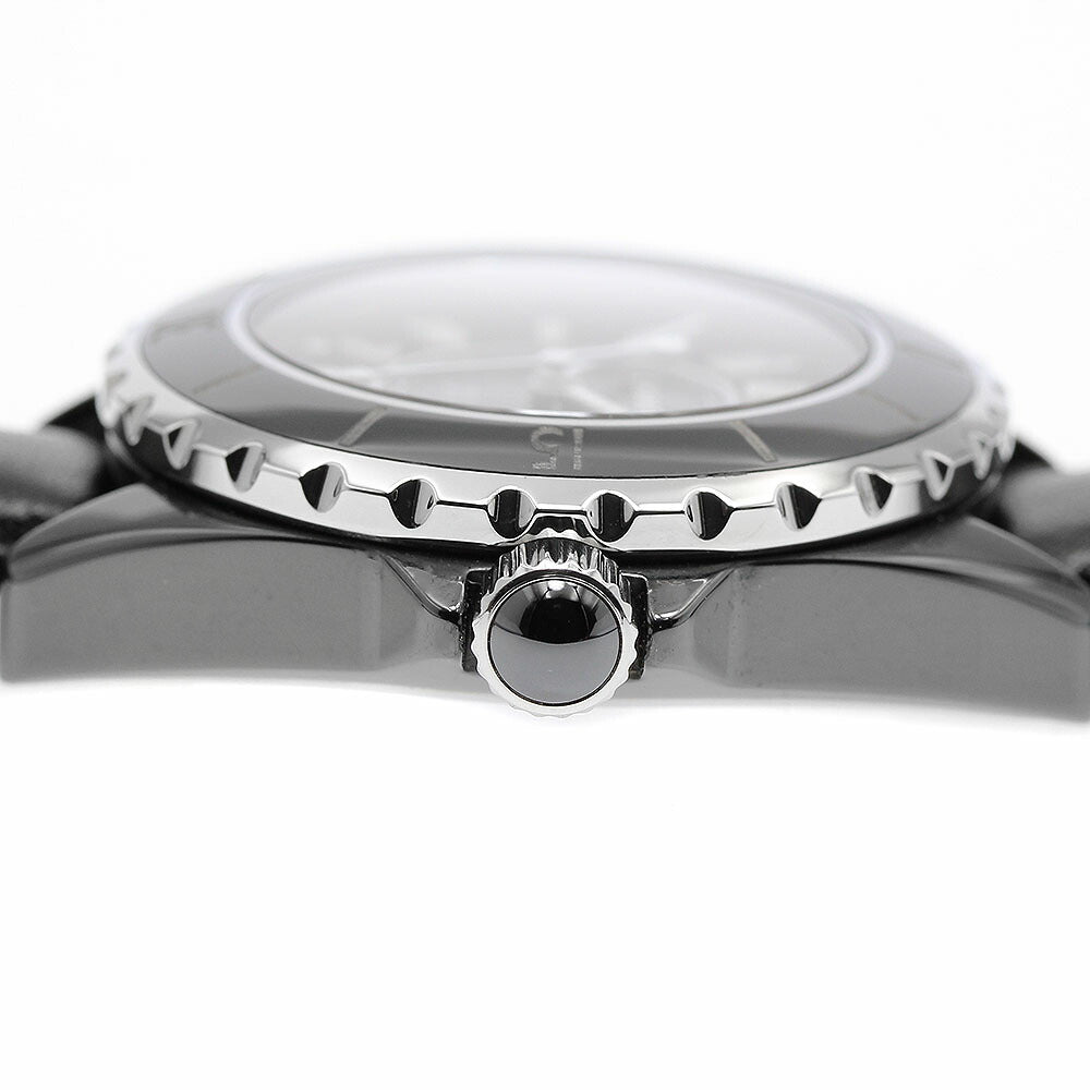 CHANEL H0682 J12 Black Ceramic 33mm Quartz Women's Watch (Good Condition)