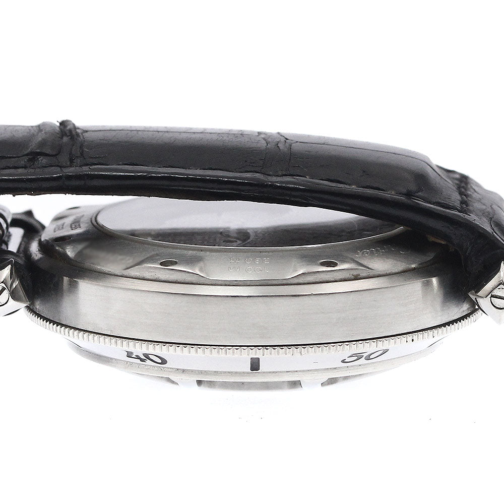 CARTIER W3106255 Pasha 38 N950 Convex Grid PT Bezel Automatic Men's Watch with Warranty Card