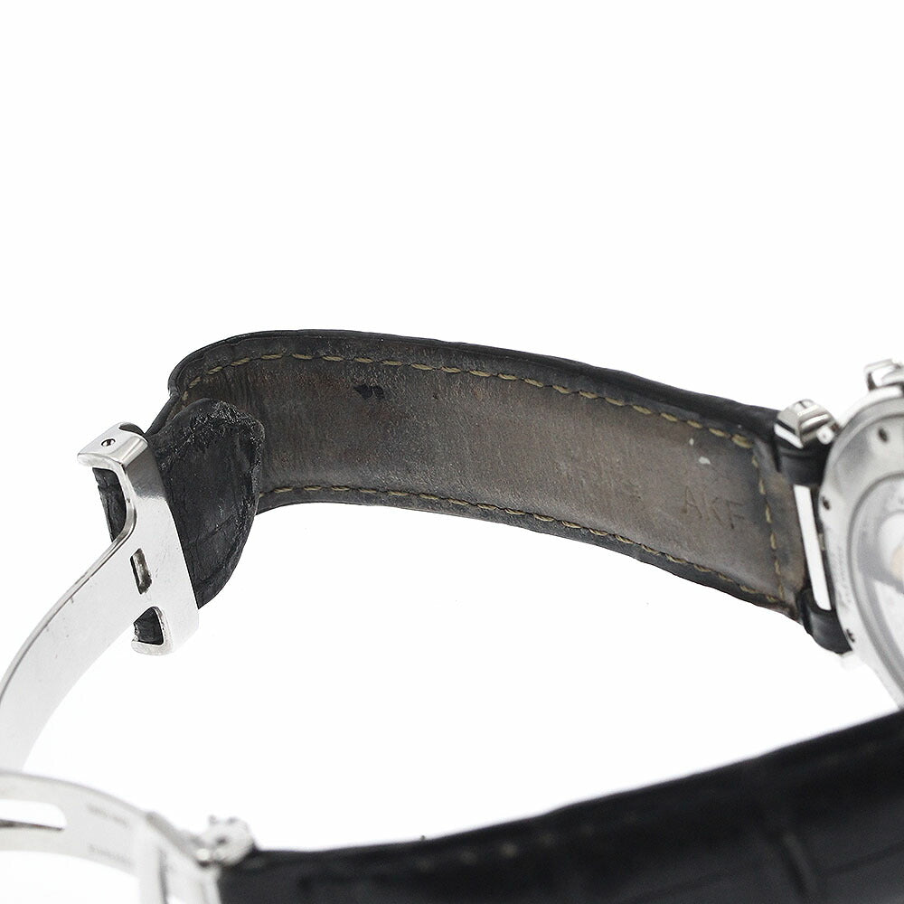 CARTIER W3106255 Pasha 38 N950 Convex Grid PT Bezel Automatic Men's Watch with Warranty Card