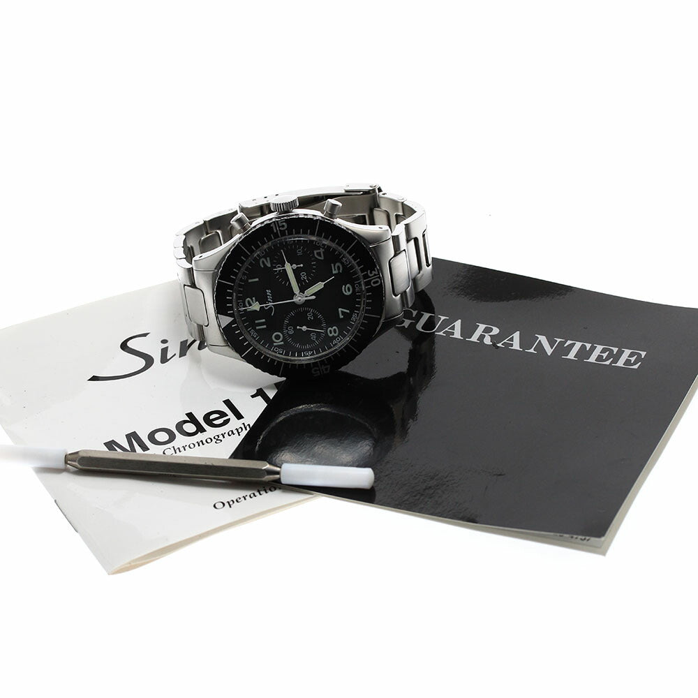 Sinn 155 Replica Chronograph Limited Edition of 200 in Japan Manual Winding Men's Watch Excellent Condition with Warranty.