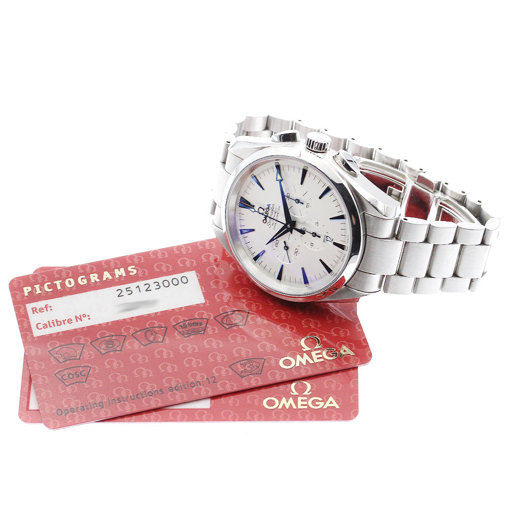 OMEGA 2512.30 Seamaster Aqua Terra Chronograph Automatic Men's Watch with Warranty