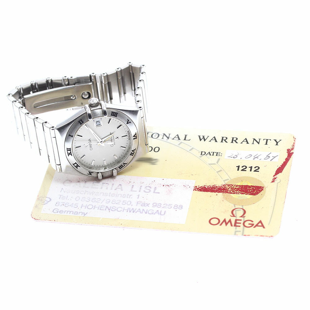 OMEGA 1592.30 Constellation Date Automatic Ladies Watch with Warranty Card
