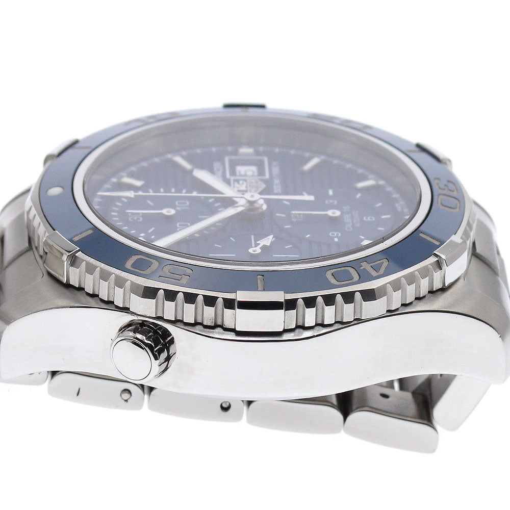 TAG Heuer CAK2112.BA0833 Aquaracer Date Chronograph Automatic Men's Watch Excellent Condition with Warranty.