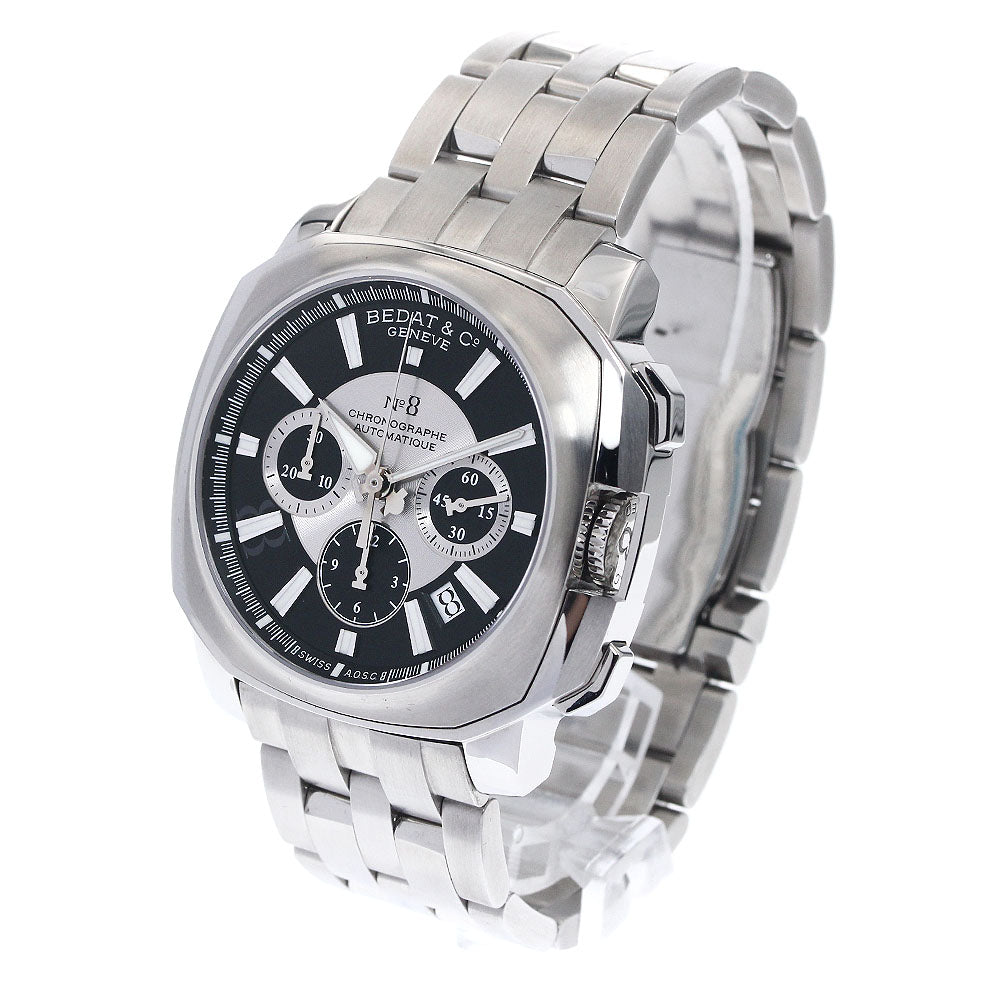 BEDAT&Co B867.011.311B N0.8 Chronograph Date Automatic Men's Watch Excellent Condition with Box and Warranty Card