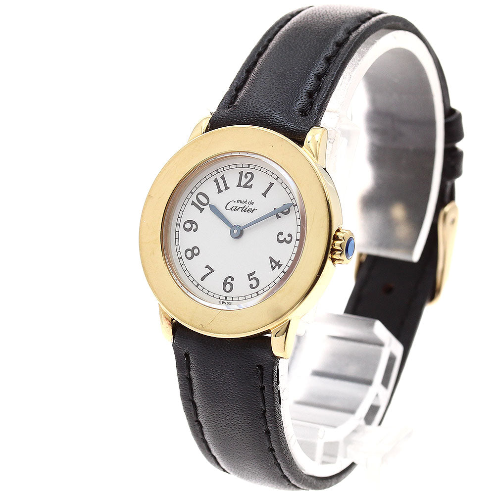 CARTIER W1008843 Mastrond Quartz Ladies Watch