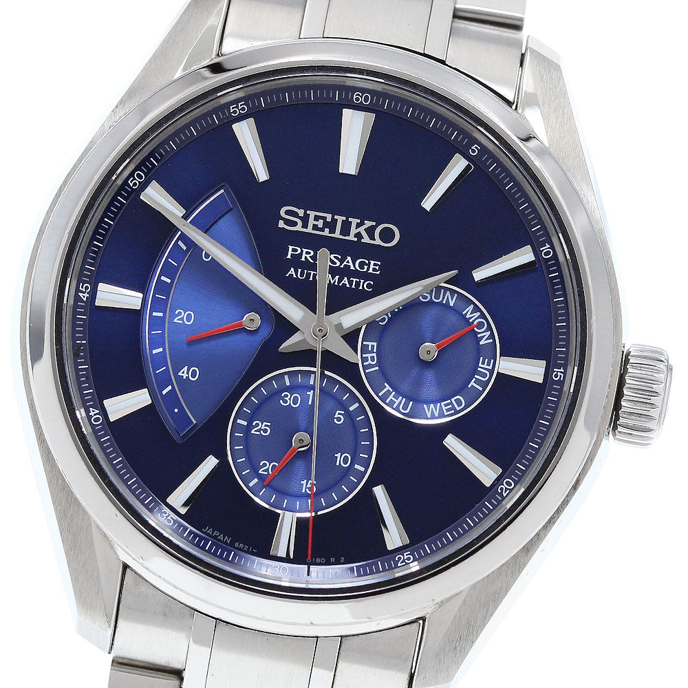 SEIKO 6R21-01E0/SARW037 Presage Yoshinori Muto Collaboration Power Reserve Automatic Men's Watch