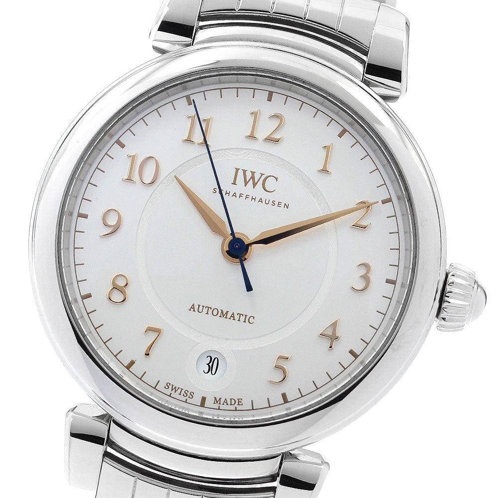 IWC SCHAFFHAUSEN IW458307 Da Vinci Automatic 36 Date Automatic Men's Watch Excellent Condition