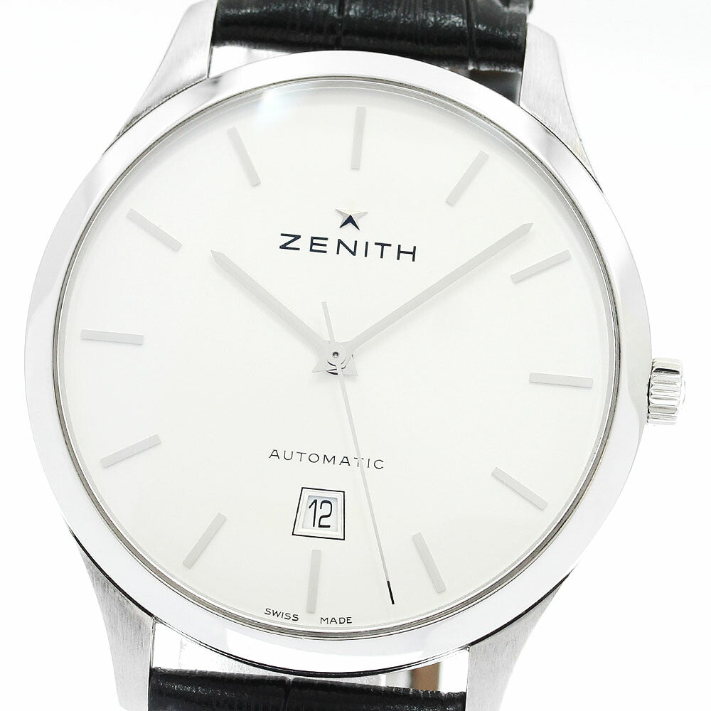 ZENITH 03.2020.3001 Captain Port Royal Date Automatic Men's Watch Excellent Condition