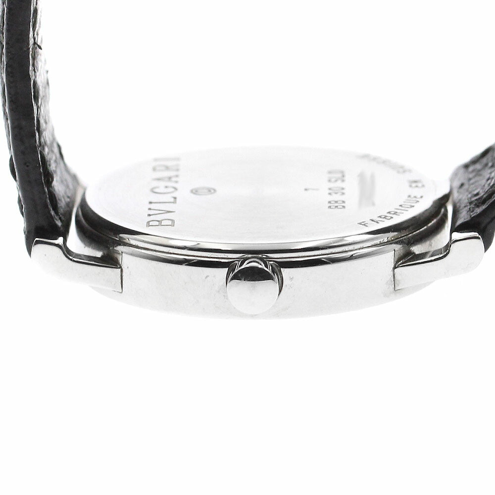 BVLGARI BB30SLD Bulgari Date 4P Diamond Quartz Boys' Watch